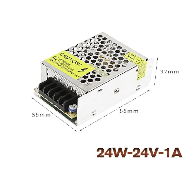 24W-24V-1A開(kāi)關(guān)電源